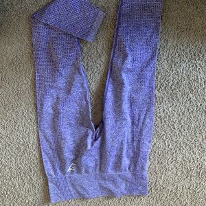 Gym shark purple leggings